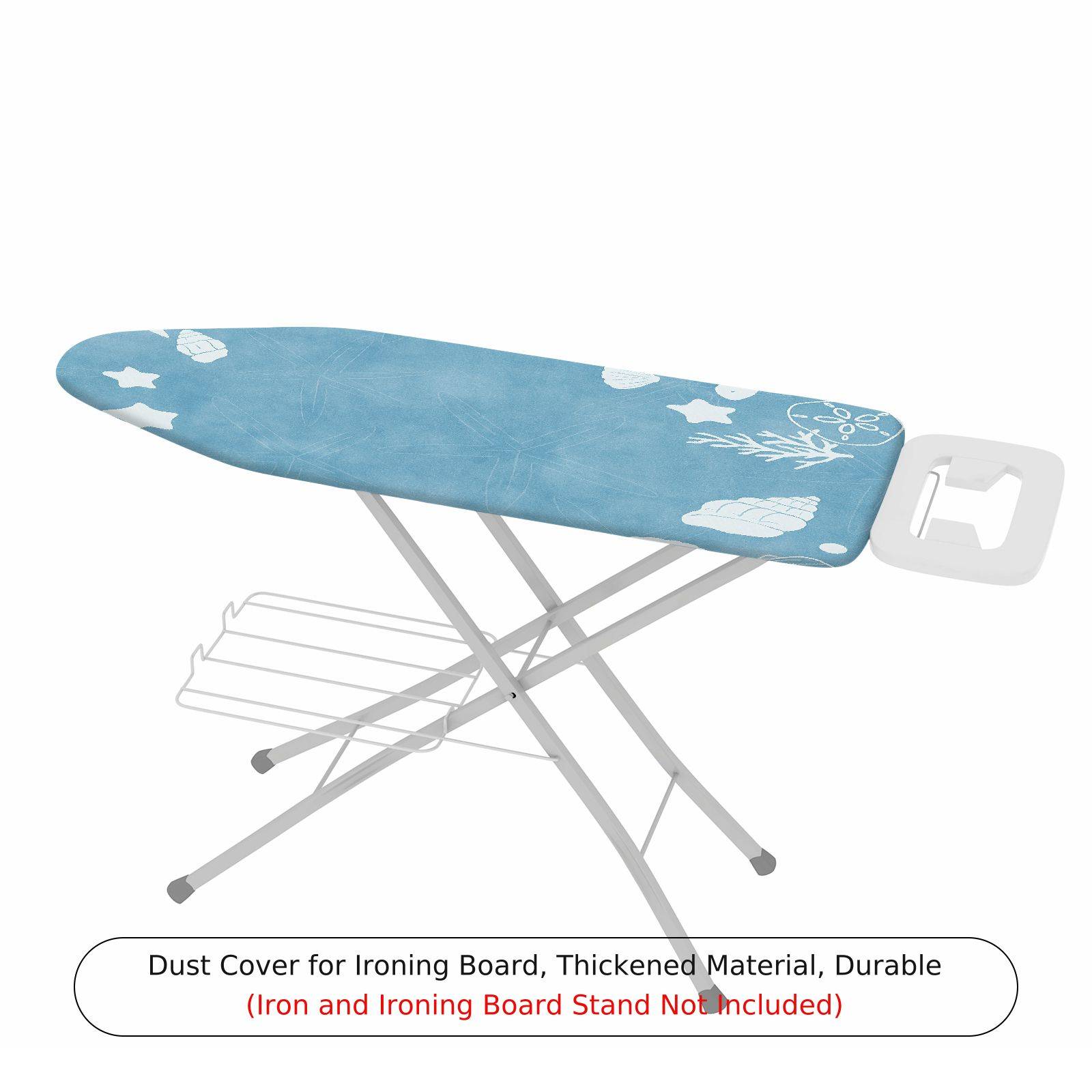 1-Piece Starfish Seashells Marine  Ironing Board Cover, Universal Size, Without Board