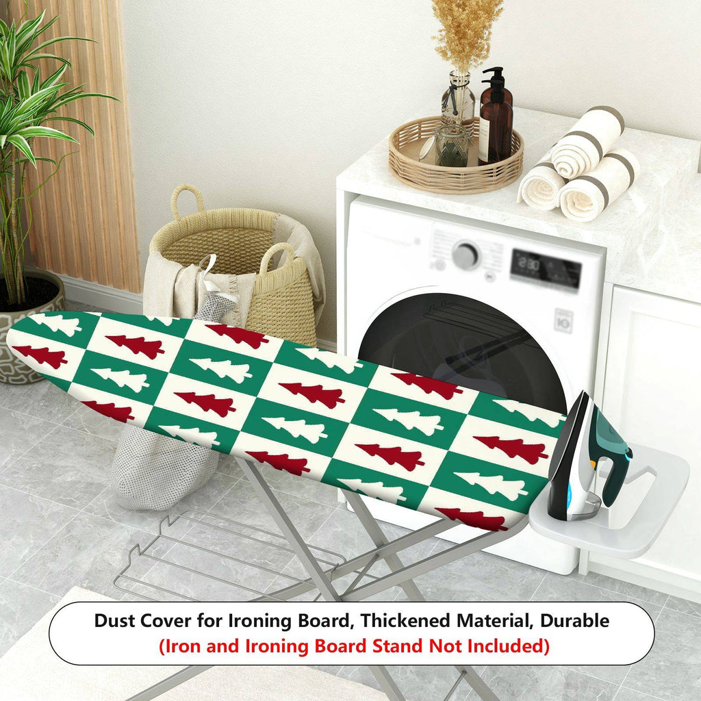 1-Piece Christmas Tree Holiday Festive  Ironing Board Cover, Universal Size, Without Board