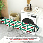 1-Piece Christmas Tree Holiday Festive  Ironing Board Cover, Universal Size, Without Board