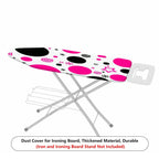 1-Piece Polka Dot Swirl Star  Ironing Board Cover, Universal Size, Without Board