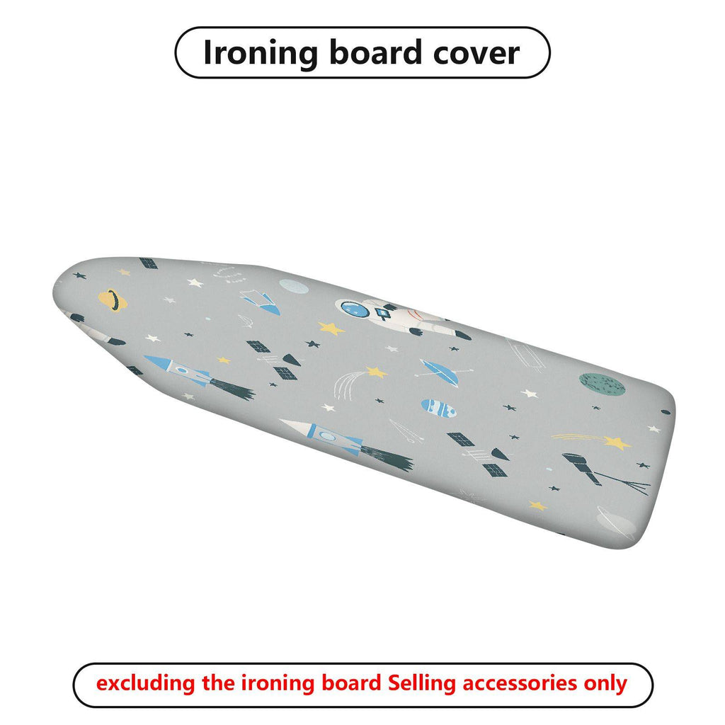 1-Piece Rocket Star Planet  Ironing Board Cover, Universal Size, Without Board