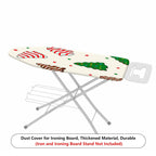 1-Piece Christmas Tree Star Bell  Ironing Board Cover, Universal Size, Without Board