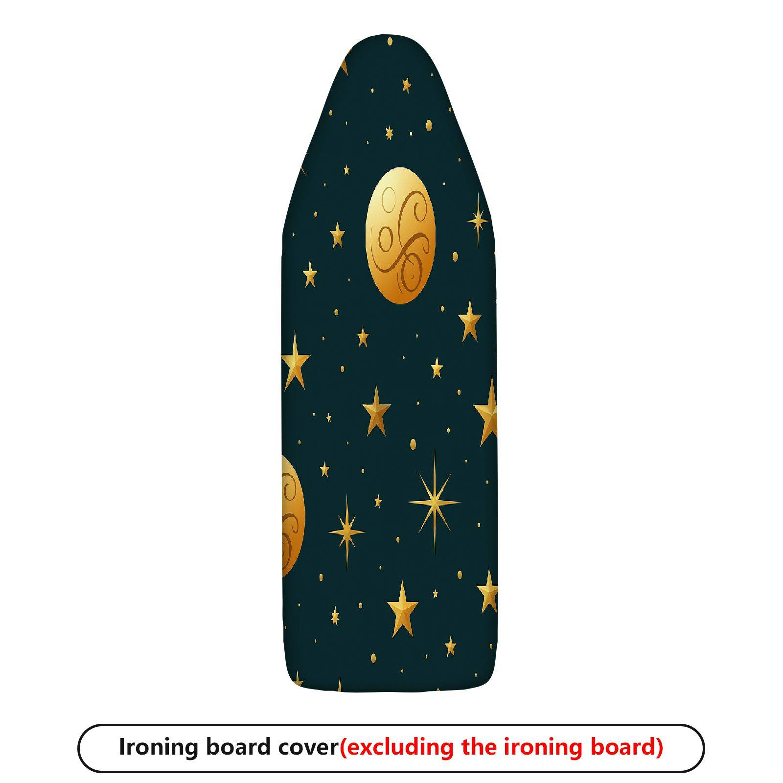 1-Piece Star Moon Galaxy  Ironing Board Cover, Universal Size, Without Board