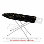 1-Piece Starry Sky Celestial Black  Ironing Board Cover, Universal Size, Without Board