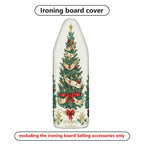 1-Piece Christmas Tree Festive Seasonal  Ironing Board Cover, Universal Size, Without Board