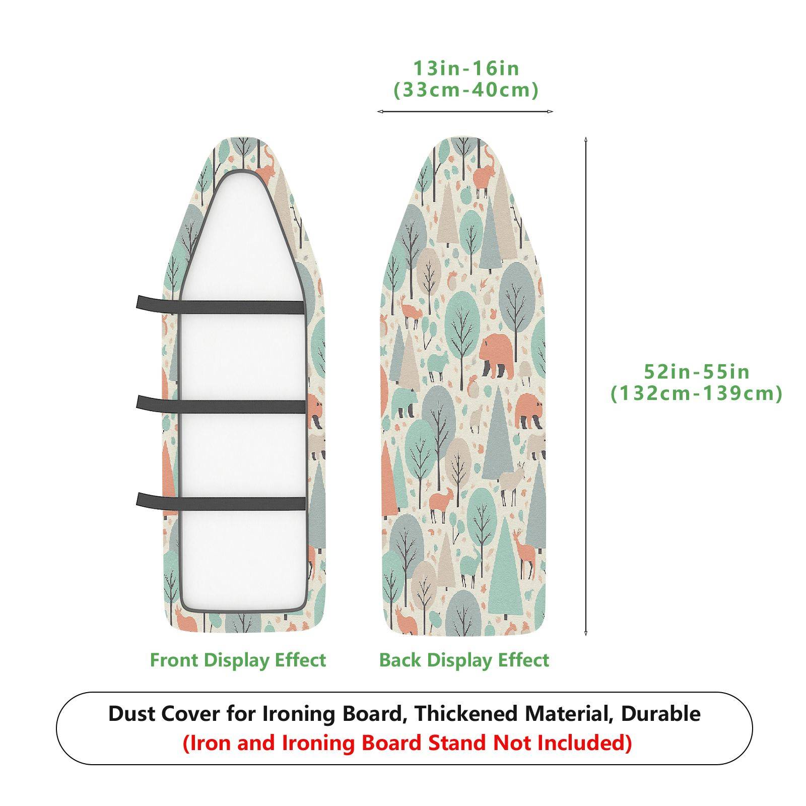 1-Piece Animal Leaf Geometric  Ironing Board Cover, Universal Size, Without Board