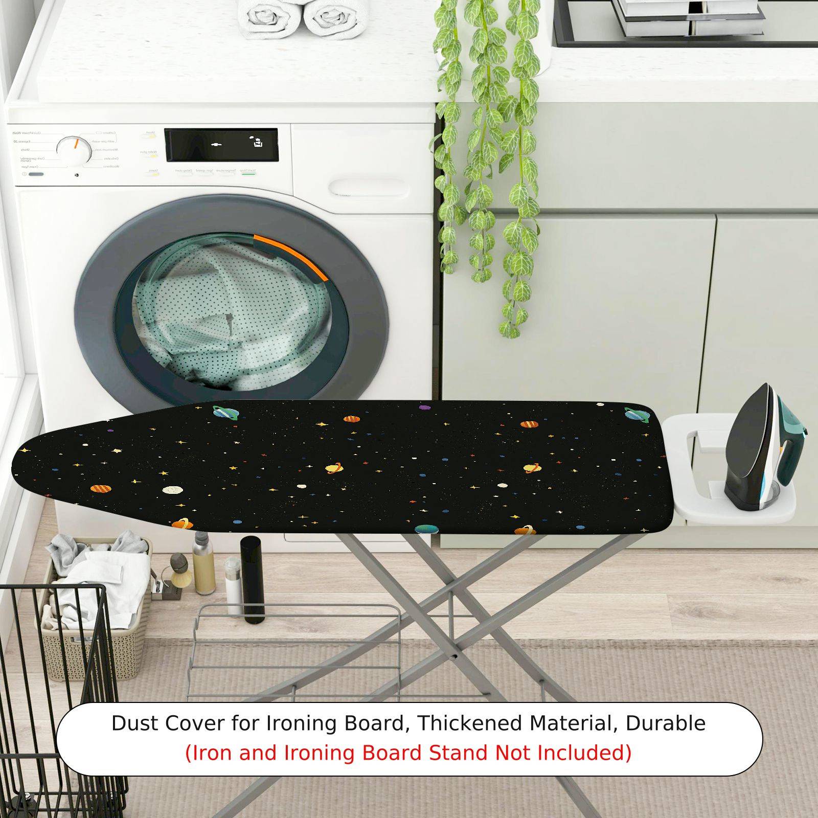 1-Piece Galaxy Space Star  Ironing Board Cover, Universal Size, Without Board