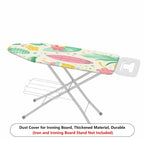 1-Piece Tropical Floral Surf  Ironing Board Cover, Universal Size, Without Board