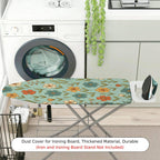 1-Piece Floral Pattern Colorful Retro  Ironing Board Cover, Universal Size, Without Board