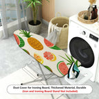 1-Piece Colorful Fruit Tropical Summer  Ironing Board Cover, Universal Size, Without Board
