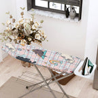 1-Piece Cat Unicorn Rainbow  Ironing Board Cover, Universal Size, Without Board
