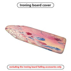 1-Piece Dreamcatcher Feather Pink  Ironing Board Cover, Universal Size, Without Board