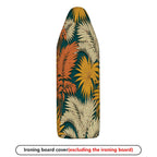1-Piece Tropical Floral Leaves Vintage  Ironing Board Cover, Universal Size, Without Board