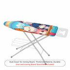 1-Piece Cute  Cat Rainbow  Ironing Board Cover, Universal Size, Without Board