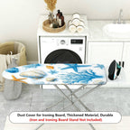 1-Piece seashell coral starfish  Ironing Board Cover, Universal Size, Without Board