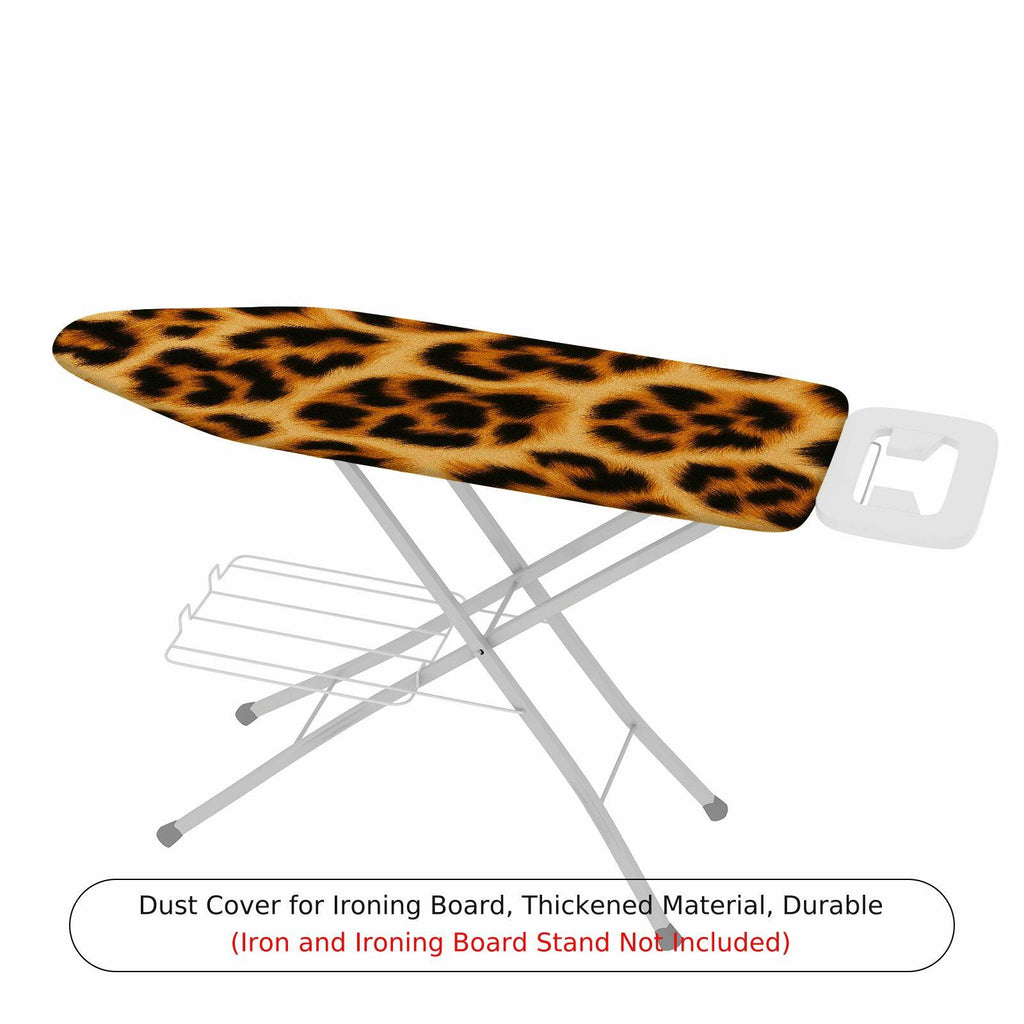 1-Piece Leopard Print Animal Pattern Stylish  Ironing Board Cover, Universal Size, Without Board