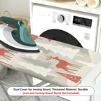 1-Piece Forest Deer Snow Christmas  Ironing Board Cover, Universal Size, Without Board