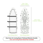 1-Piece Rocket Space Stars  Ironing Board Cover, Universal Size, Without Board