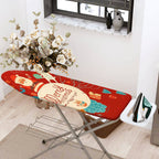 1-Piece Santa Claus Snowflakes Gifts  Ironing Board Cover, Universal Size, Without Board
