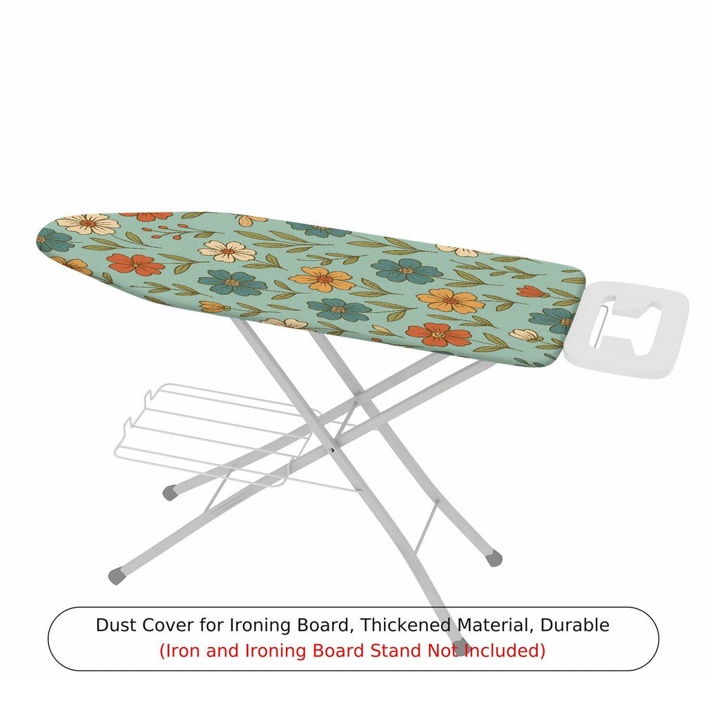 1-Piece Floral Pattern Colorful Retro  Ironing Board Cover, Universal Size, Without Board