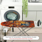 1-Piece Lion Animal Art Painting  Ironing Board Cover, Universal Size, Without Board