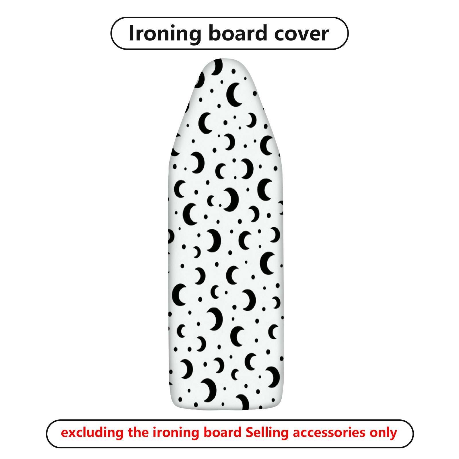 1-Piece Moon Star Celestial  Ironing Board Cover, Universal Size, Without Board