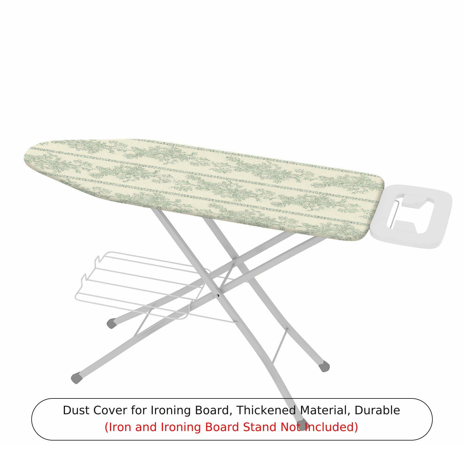 1-Piece Vintage Floral Striped  Ironing Board Cover, Universal Size, Without Board