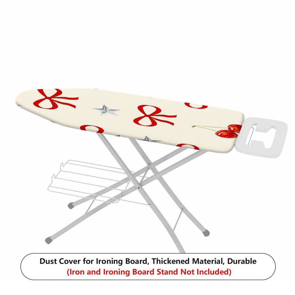 1-Piece Bow Star Cherry  Ironing Board Cover, Universal Size, Without Board