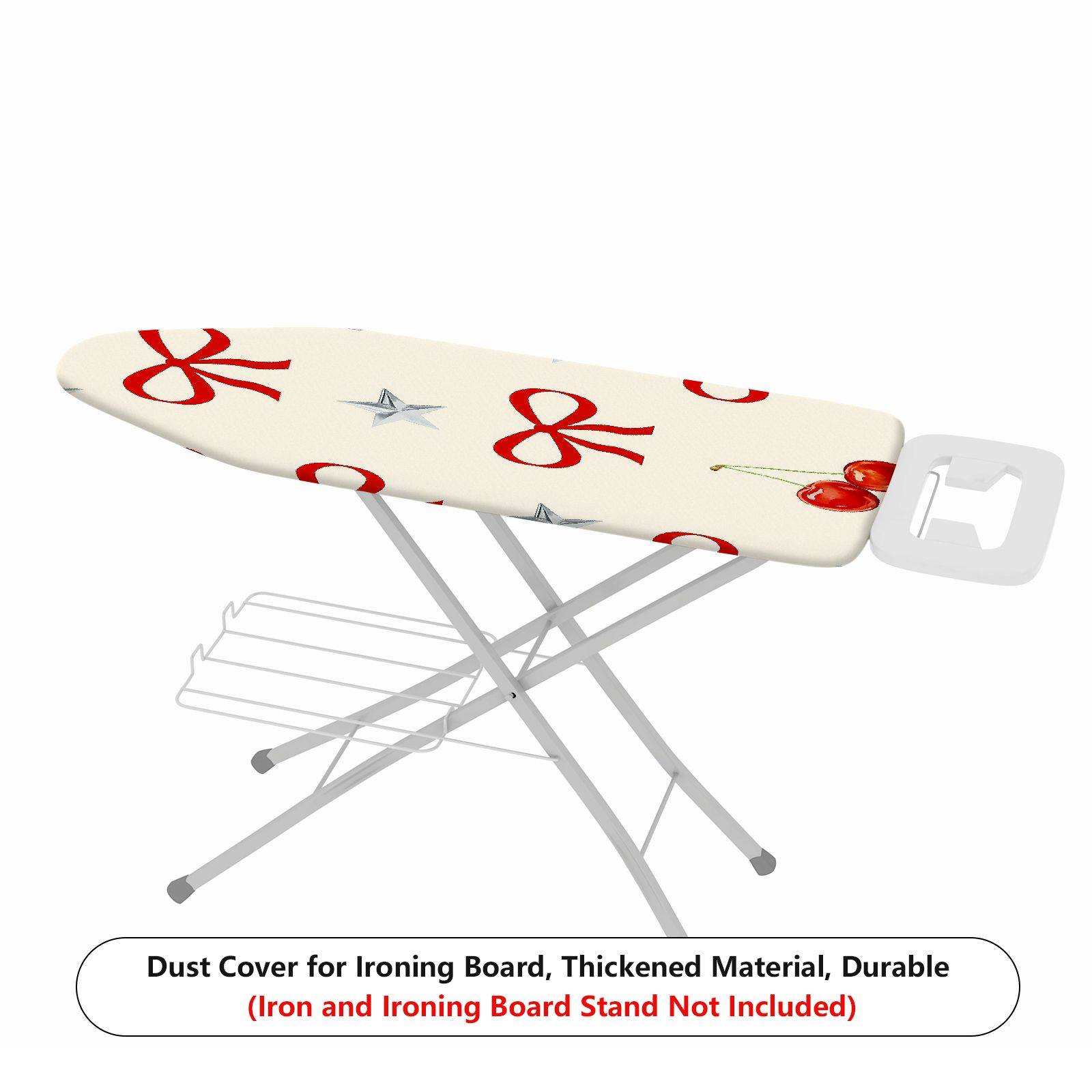 1-Piece Bow Star Cherry  Ironing Board Cover, Universal Size, Without Board