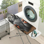 1-Piece Cat Paw Print Fur  Ironing Board Cover, Universal Size, Without Board