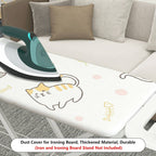1-Piece Cat Pattern Cute Animal Design Decorative  Ironing Board Cover, Universal Size, Without Board