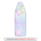 1-Piece Starry Sky Moon Cloud  Ironing Board Cover, Universal Size, Without Board