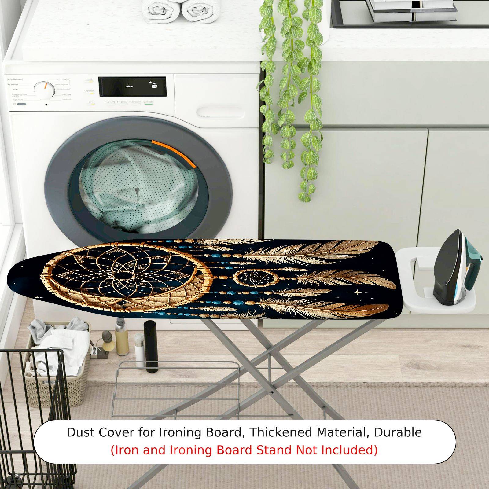 1-Piece Dreamcatcher Feather Star  Ironing Board Cover, Universal Size, Without Board
