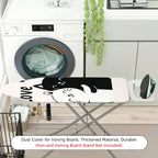 1-Piece Cute Cat Love  Ironing Board Cover, Universal Size, Without Board