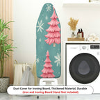 1-Piece Christmas Tree Snowflake Winter  Ironing Board Cover, Universal Size, Without Board