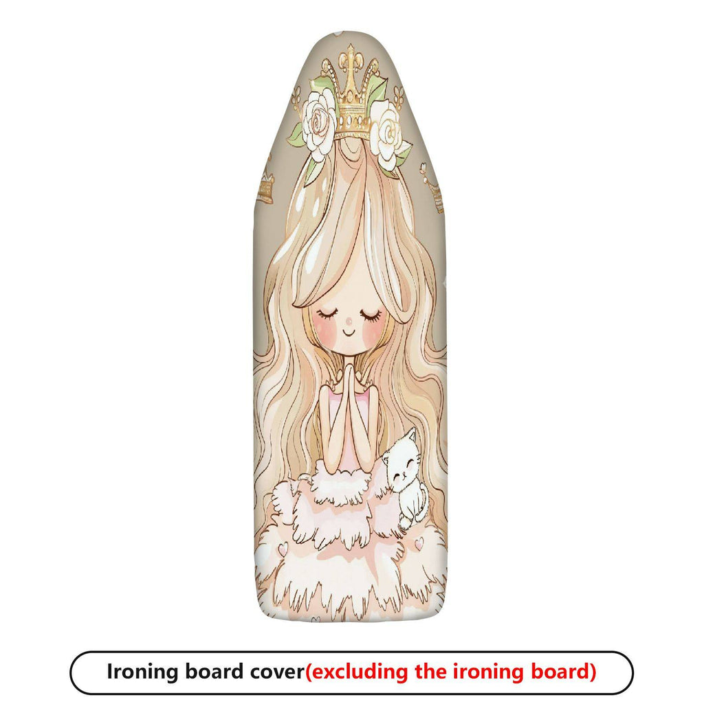 1-Piece Cat Floral  Ironing Board Cover, Universal Size, Without Board
