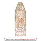 1-Piece Cat Floral  Ironing Board Cover, Universal Size, Without Board