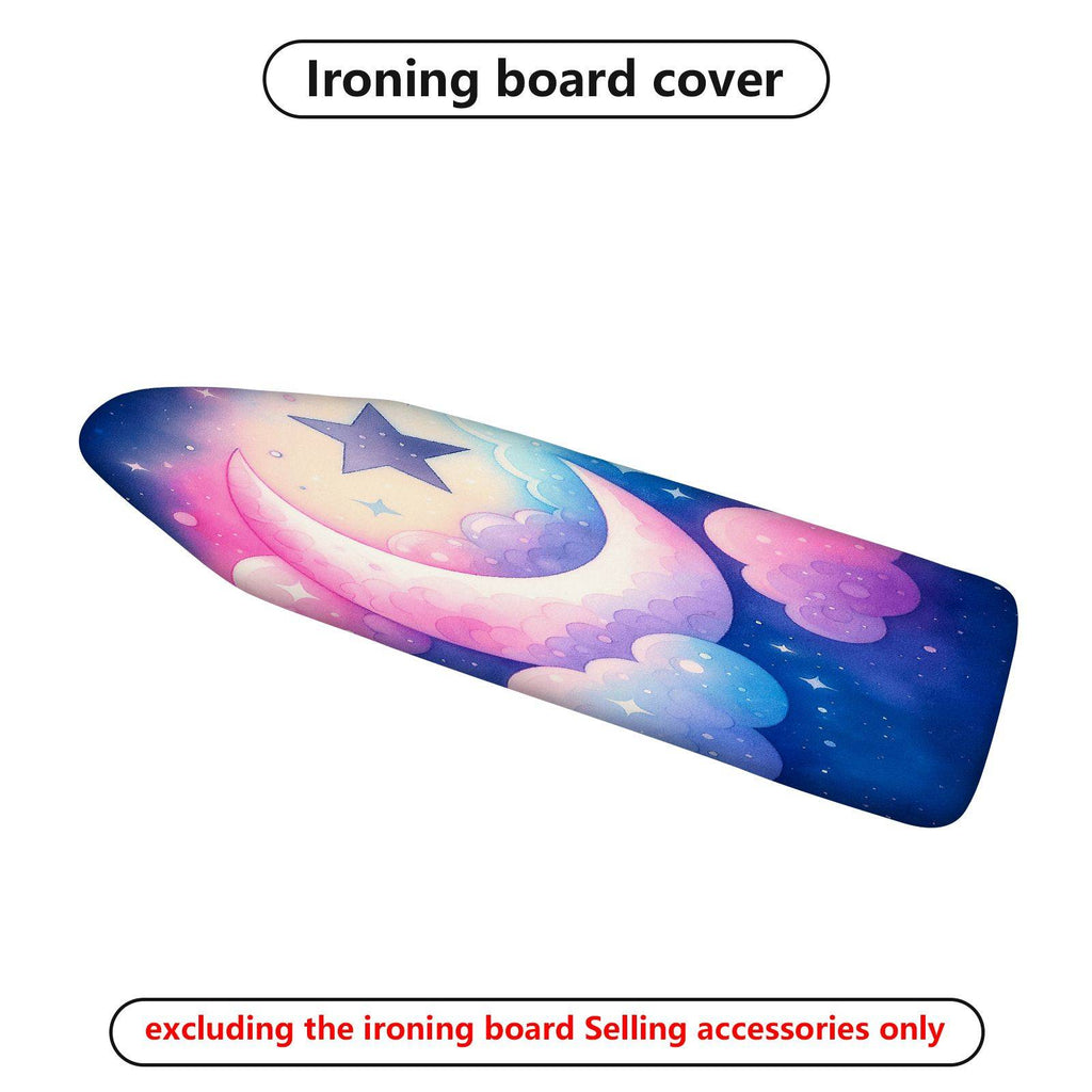 1-Piece Moon Star Cloud  Ironing Board Cover, Universal Size, Without Board