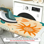1-Piece Colorful Abstract Star Sun  Ironing Board Cover, Universal Size, Without Board