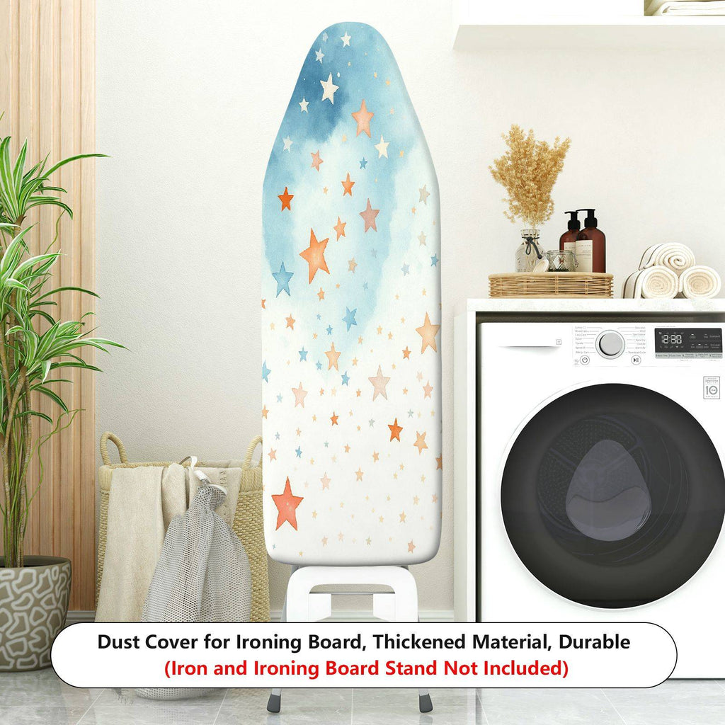 1-Piece Star Moon Galaxy  Ironing Board Cover, Universal Size, Without Board