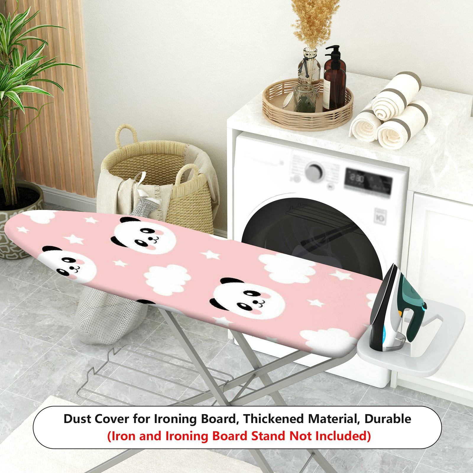 1-Piece Panda Cloud Star  Ironing Board Cover, Universal Size, Without Board