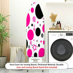 1-Piece Polka Dots Stars Swirls  Ironing Board Cover, Universal Size, Without Board