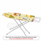 1-Piece Sewing Machine Retro Vintage  Ironing Board Cover, Universal Size, Without Board