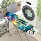 1-Piece Penguin Ocean Fantasy  Ironing Board Cover, Universal Size, Without Board