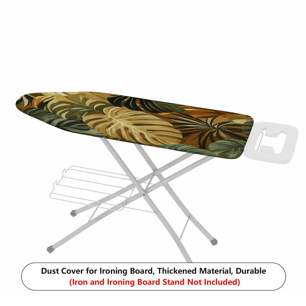 1-Piece Tropical Jungle Plant Style  Ironing Board Cover, Universal Size, Without Board