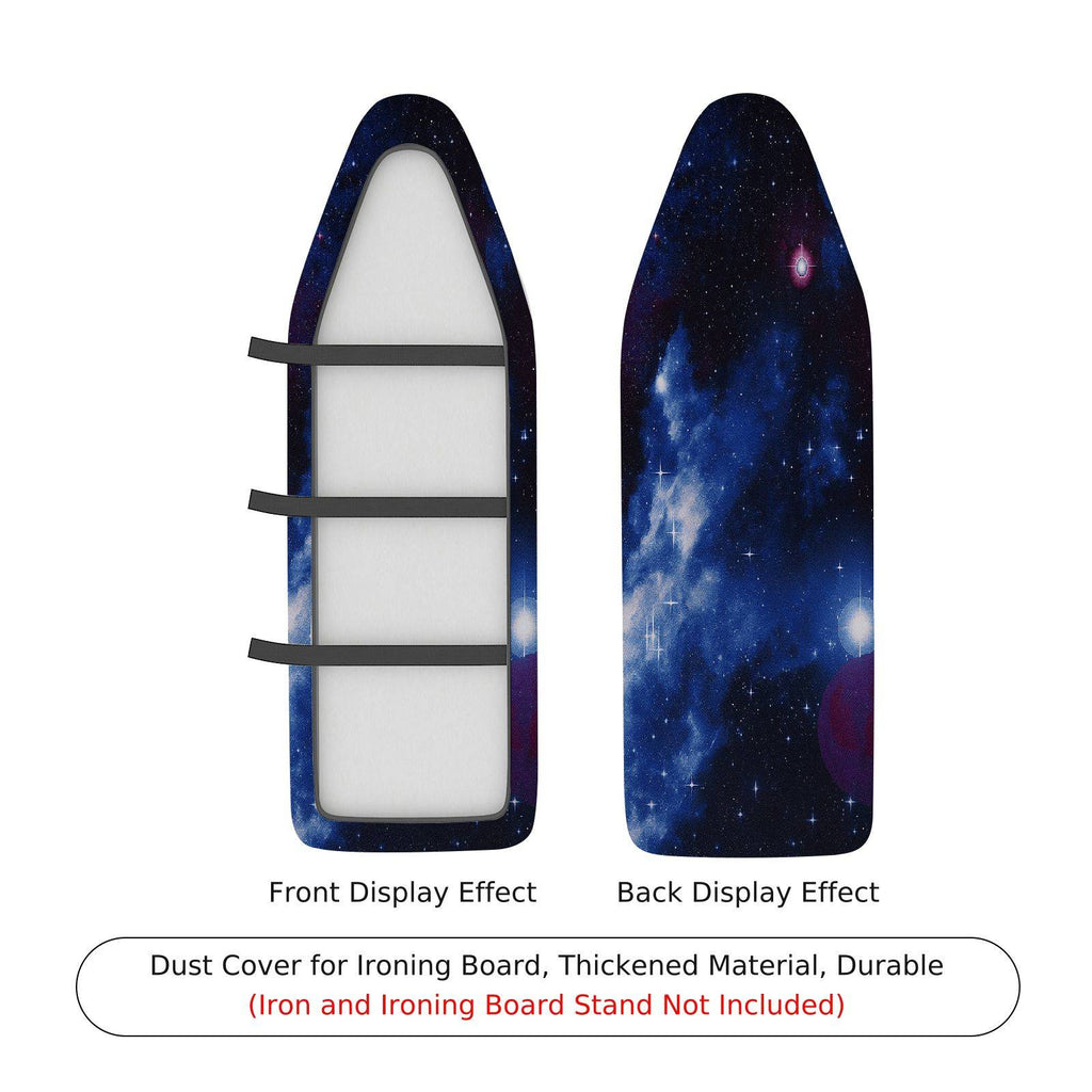 1-Piece Galaxy Starry Night Sky  Ironing Board Cover, Universal Size, Without Board