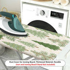 1-Piece Christmas Tree Forest Holiday  Ironing Board Cover, Universal Size, Without Board