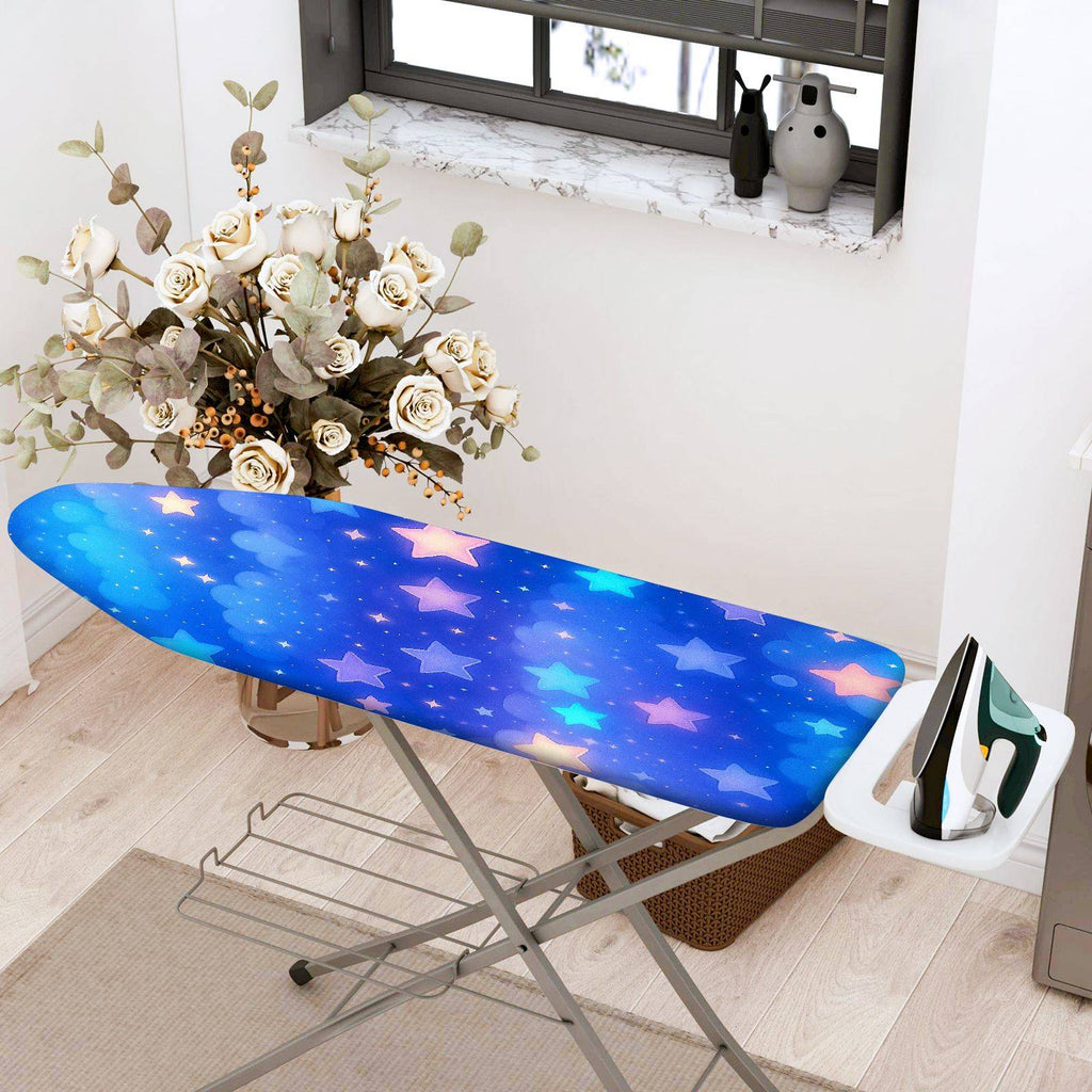 1-Piece Starry Sky Galaxy Universe  Ironing Board Cover, Universal Size, Without Board