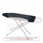 1-Piece Modern Minimalist Black and White  Ironing Board Cover, Universal Size, Without Board
