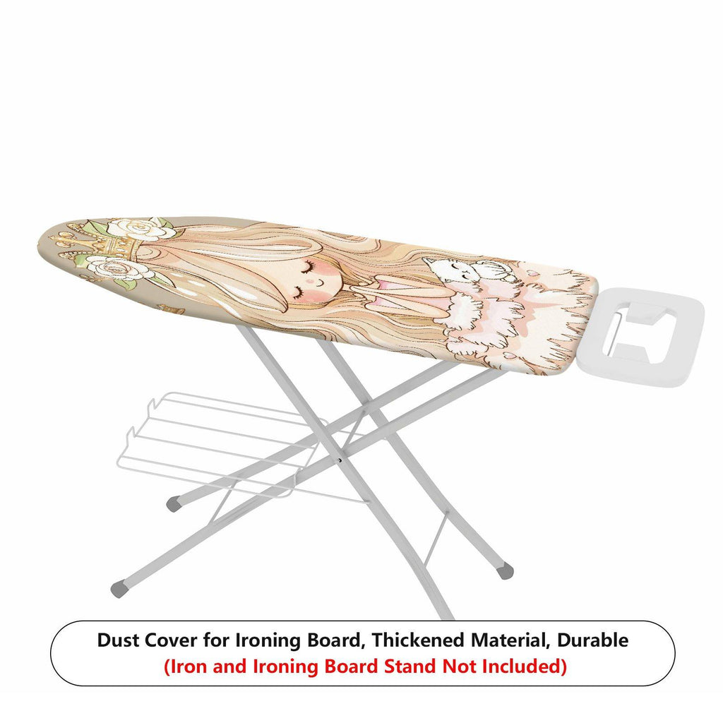 1-Piece Cat Floral  Ironing Board Cover, Universal Size, Without Board